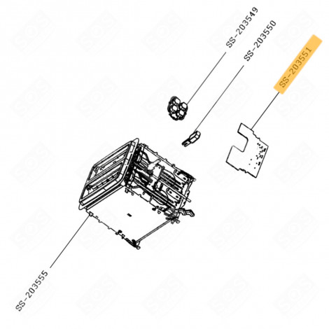 CARTE ÉLECTRONIQUE DE PUISSANCE DIVERS PETIT MÉNAGER - SS-7235005258, SS-203551