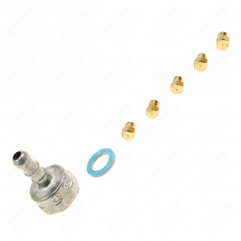 KIT INJECTEUR, GICLEUR GAZ BUTANE FOUR, CUISINIÈRE - C00302323