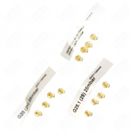 KITS D'INJECTEUR, GICLEUR PLAQUE DE CUISSON - 488000629918, C00629918