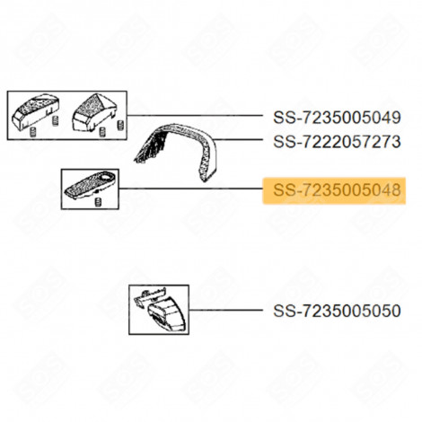 LEVIER VERROU ASPIRATEUR - SS-7235005048, SS7235005048