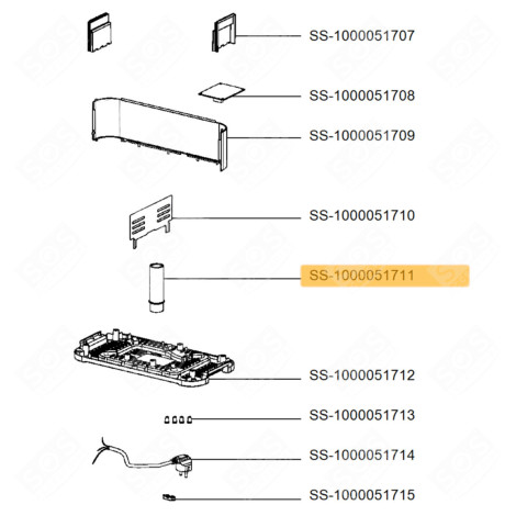 TUBE VAPEUR CUISEUR VAPEUR - SS-1000051711, FS-1000040019