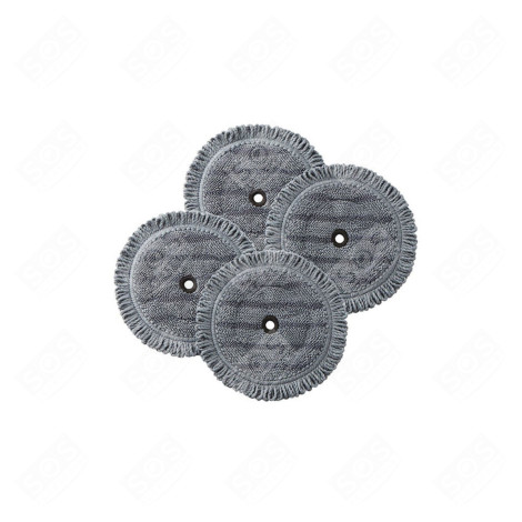 LOT DE 4 PATINS MICROFIBRES ASPIRATEUR - AAA77685208