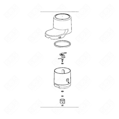 MINI HACHOIR COMPLET ROBOT MÉNAGER - MS-109472, MS-650544