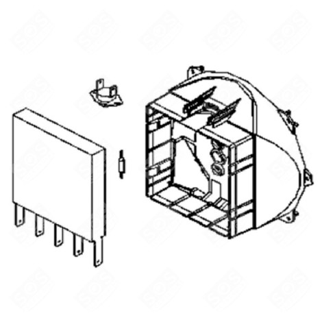 RÉSISTANCE ET CARTE ÉLECTRONIQUE DIVERS PETIT MÉNAGER - CS-00141275, CS00141275