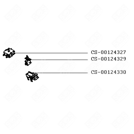 THERMOSTAT ( REPÈRE CS-00124330 ) DIVERS PETIT MÉNAGER - CS-00124330, CS00124330