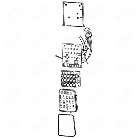 CADRAN COMPLET ROBOT MÉNAGER - MS-652658, MS652658