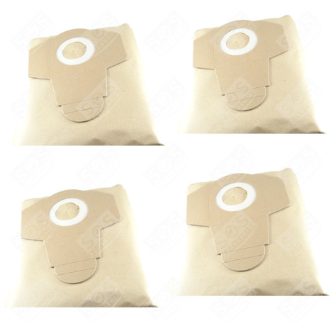 LOT DE 4 SACS  ASPIRATEUR - ACSACPAP38L