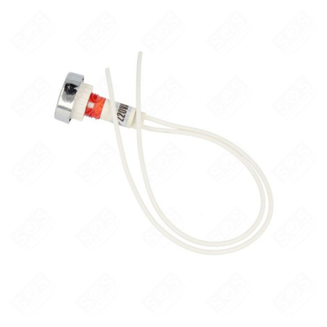 VOTANT ROUGE DIAM  10 MM AVEC CABLE ET ÉCROU FOUR, CUISINIÈRE - D342063