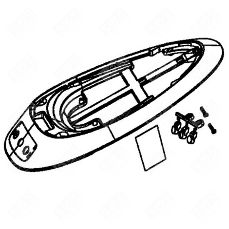 BOÎTIER SUPÉRIEUR CENTRALE VAPEUR, FER À REPASSER - FS-9100035854, FS9100035854