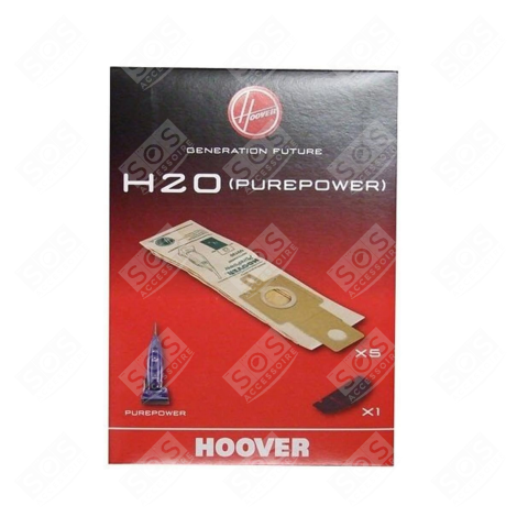 KIT 5 SACS PUREPOWER H20 ASPIRATEUR - 09173717, 9162280