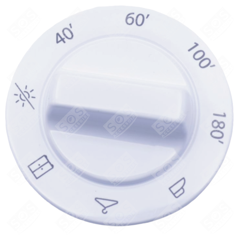 BOUTON, MANETTE DE PROGRAMMATION DE THERMOSTAT LAVE-LINGE - C00266327, C00508928