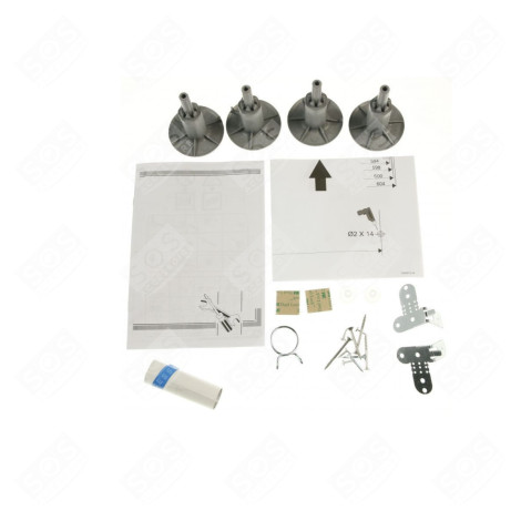 KIT DE MONTAGE PORTE LAVE-VAISSELLE - 1784430081