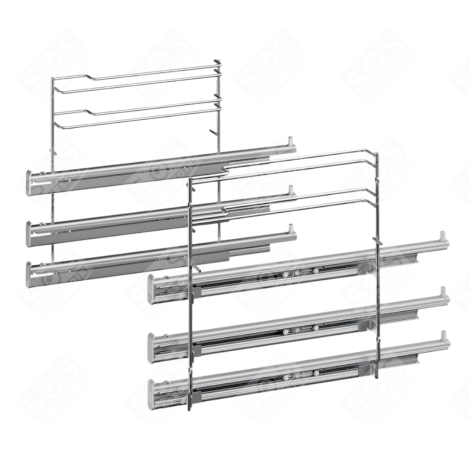 GLISSIÈRE EXTENSION(RAIL TÉLÉSCOPIQUE )TOTALE TRIPLE FOUR, CUISINIÈRE - 11049024