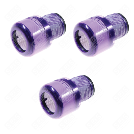 LOT DE 3 FILTRES HEPA COMPATIBLE V11 ASPIRATEUR - 970013-02