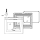 CHARNIÈRE DE PORTE (REPÈRE 184) FOUR, CUISINIÈRE - 41013782