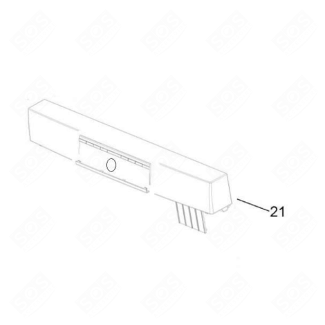 TABLEAU DE BORD (REPÈRE 21) LAVE-VAISSELLE - 41049426