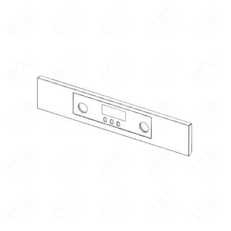 BANDEAU INOX FOUR, CUISINIÈRE - 8079482041, 8079482017