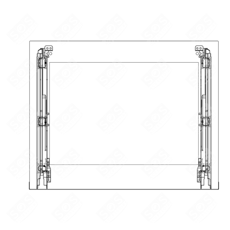 VITRE EXTÉRIEURE FOUR, CUISINIÈRE - 140225485667