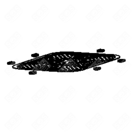 GRILLE DROITE FRITEUSE - SS-9100056098