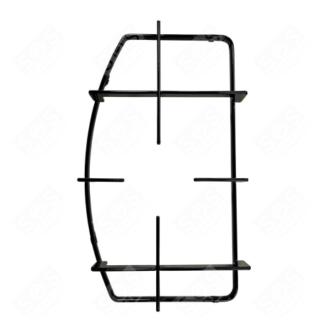 GRILLE PLANS 90 FRONT.DX TRANC.NOIR PLAQUE DE CUISSON - C00053170