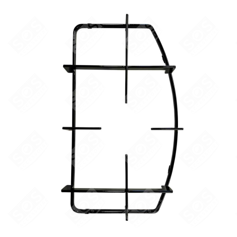 GRILLE PLANS 90 FRONT.SX TRANC.NOIR PLAQUE DE CUISSON - C00053171