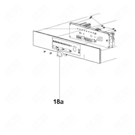 MANETTE, BOUTON REPÈRE 18A FOUR MICRO-ONDES - 49024193