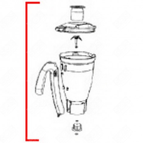 BOL MIXEUR COMPLET ROBOT MÉNAGER - MS-5909840