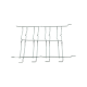 GRILLE DROITE DE GRADIN D'ORIGINE  307X290 MM FOUR, CUISINIÈRE - 481010412914