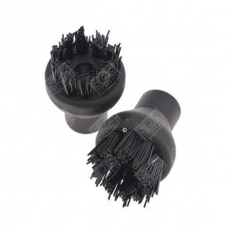 BROSSE RONDE D28 NOIRE NETTOYEUR VAPEUR - 500200585