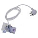 CABLE ALIMENTATION D'ORIGINE SÈCHE-LINGE - 2954200700, 2954200400