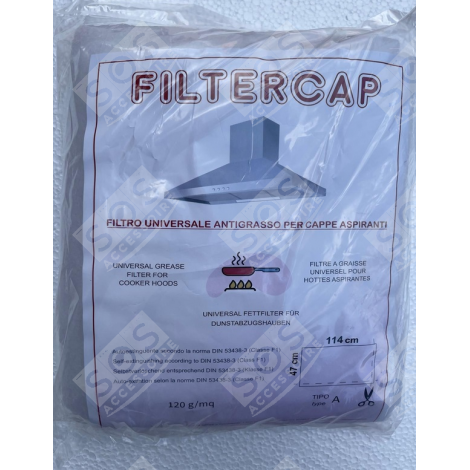 FILTRE UNIVERSEL ANTI GRAISSE  1045X480 MM HOTTE - 50296053007, 9029792158