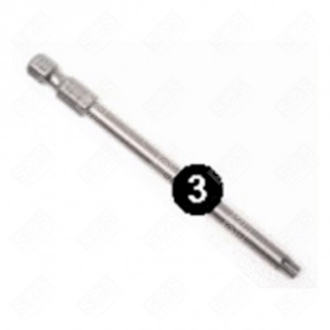 EMBOUT DE VISSAGE TAMPER TORX T20X90 ACCESSOIRES ET ENTRETIEN - RO-CY9656