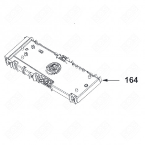 CARTE ÉLECTRONIQUE, MODULE DE COMMANDE (REPÈRE 164) LAVE-LINGE - AS0057930