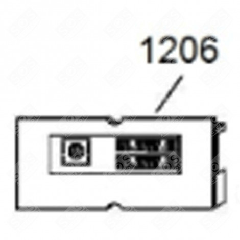 MODULE PROGRAMMÉ (REPÈRE 1206) FOUR, CUISINIÈRE - 49033495