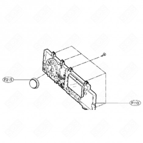 CARTE ÉLECTRONIQUE, MODULE DE PUISSANCE (REPÈRE F110) LAVE-LINGE - EBR74143673