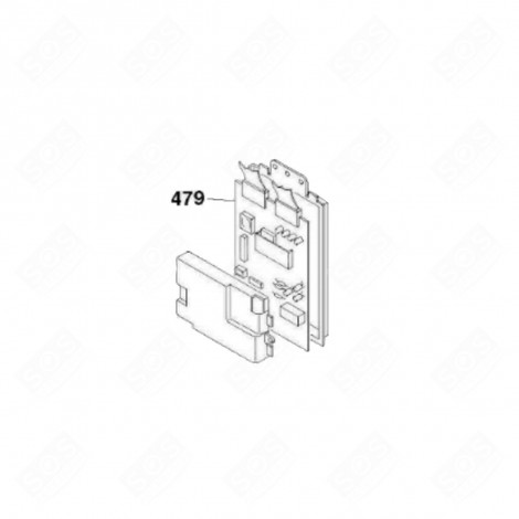 CARTE ÉLECTRONIQUE, MODULE PROGRAMMÉ (REPÈRE 479) LAVE-LINGE - 49038634