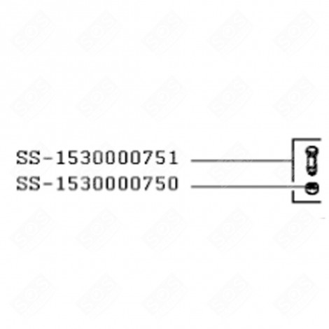 JOINT D'INDICATEUR DE PRESSION (REPÈRE SS-1530000750) COCOTTE-MINUTE® - SS-1530000750