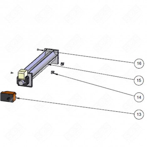 VENTILATEUR (REPÈRE 15) FOUR, CUISINIÈRE - 420346