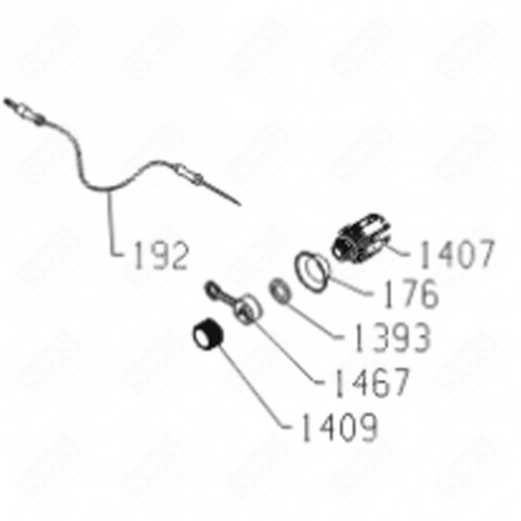 SUPPORT SONDE A COEUR FOUR, CUISINIÈRE - 274863