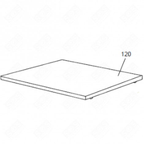 TABLE DE TRAVAIL (REPÈRE 120) LAVE-VAISSELLE - 516718