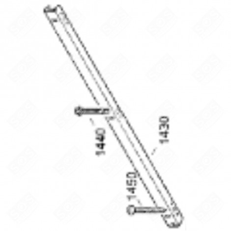 VIS A TÔLE A SIX PANS (REPÈRE 1450) RÉFRIGÉRATEUR, CONGÉLATEUR - 4098695