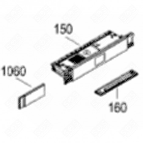 KIT ÉLECTRONIQUE PROGRAMME (REPÈRE 150) RÉFRIGÉRATEUR, CONGÉLATEUR - 6140943