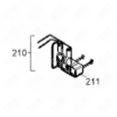 ELECTROVANNE (REPÈRE 210) RÉFRIGÉRATEUR, CONGÉLATEUR - 9900141