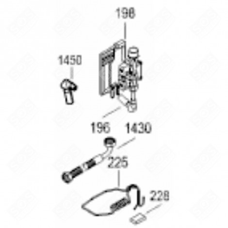 ELECTROVANNE (REPÈRE 196) RÉFRIGÉRATEUR, CONGÉLATEUR - 9901418