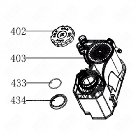 BAC RÉGÉNÉRATION (REPÈRE 403) LAVE-VAISSELLE - AS0067129