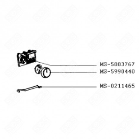 FAISCEAU 140 MM (REPÈRE MS-0211465) ROBOT MÉNAGER - MS-0211465