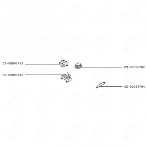 THERMOSTAT (REPÈRE CS-00093640) DIVERS PETIT MÉNAGER - CS-00093640