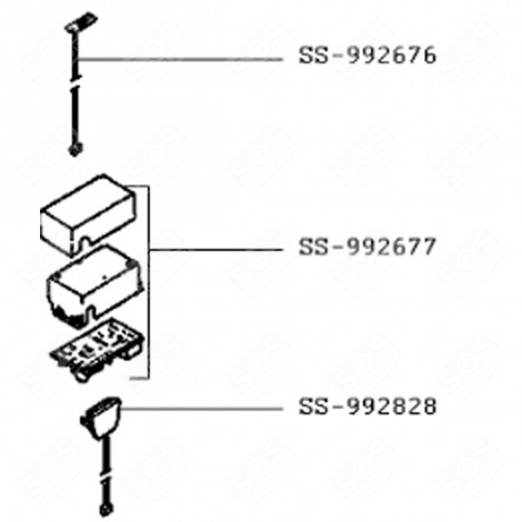 CARTE ÉLECTRONIQUE (REPÈRE SS-992685) CUISEUR VAPEUR - SS-992685