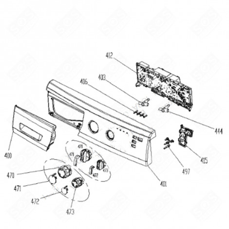 BOUTON LAVE-LINGE - 42046808