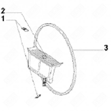 FILTRE (REPÈRE 2) SÈCHE-LINGE - 34965